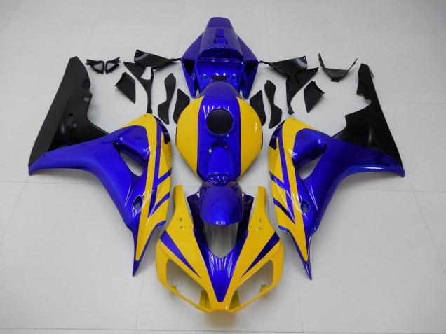 Honda CBR 1000 RR 06-07 Motorrad Verkleidungen - Gelb Blau Honda CBR 1000 RR 06-07 Motorrad Verkleidungen - Gelb Blau
