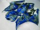 Honda CBR 1000 RR 06-07 Motorrad Verkleidungen - Gelb Flamme Blau Honda CBR 1000 RR 06-07 Motorrad Verkleidungen - Gelb Flamme Blau