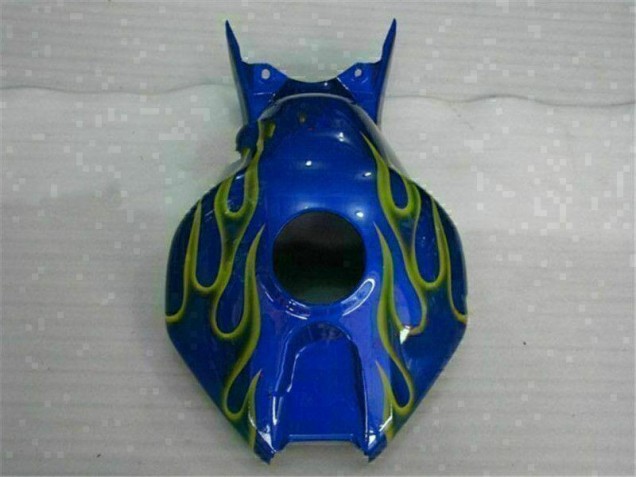 Honda CBR 1000 RR 06-07 Motorrad Verkleidungen - Gelb Flamme Blau Honda CBR 1000 RR 06-07 Motorrad Verkleidungen - Gelb Flamme Blau