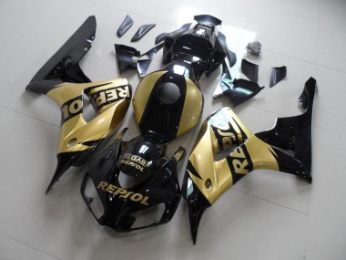 Honda CBR 1000 RR 06-07 Motorrad Verkleidungen - Gold Repsol