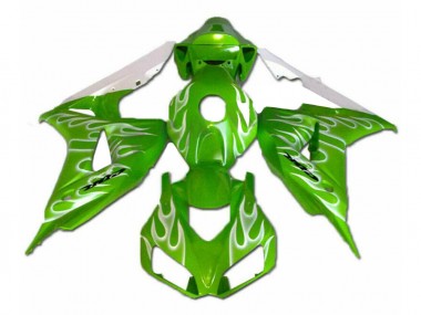 Honda CBR 1000 RR 06-07 Motorrad Verkleidungen - Grün