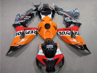 Honda CBR 1000 RR 06-07 Motorrad Verkleidungen - Orange Repsol