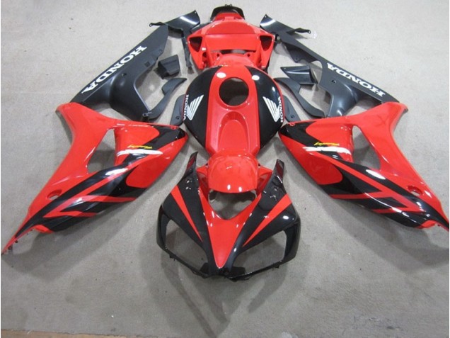 Honda CBR 1000 RR 06-07 Motorrad Verkleidungen - Rot Schwarz Fireblade Honda CBR 1000 RR 06-07 Motorrad Verkleidungen - Rot Schwarz Fireblade