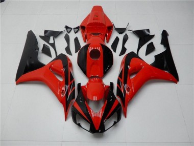 Honda CBR 1000 RR 06-07 Motorrad Verkleidungen - Rot Schwarz