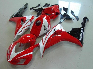 Honda CBR 1000 RR 06-07 Motorrad Verkleidungen - Rot Weiß