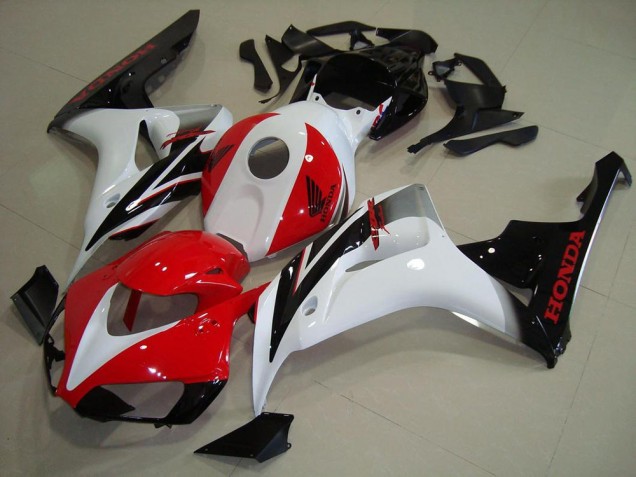 Honda CBR 1000 RR 06-07 Motorrad Verkleidungen - Rot Weiß Schwarz Honda CBR 1000 RR 06-07 Motorrad Verkleidungen - Rot Weiß Schwarz