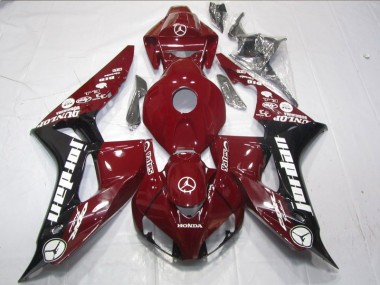 Honda CBR 1000 RR 06-07 Motorrad Verkleidungen - Rot Yates