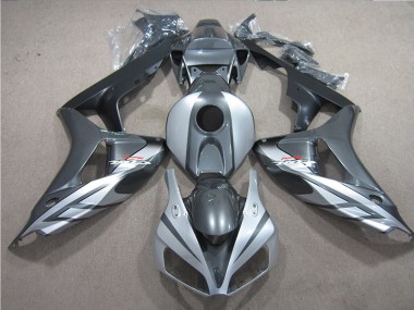 Honda CBR 1000 RR 06-07 Motorrad Verkleidungen - Schwarz Grau Fireblade