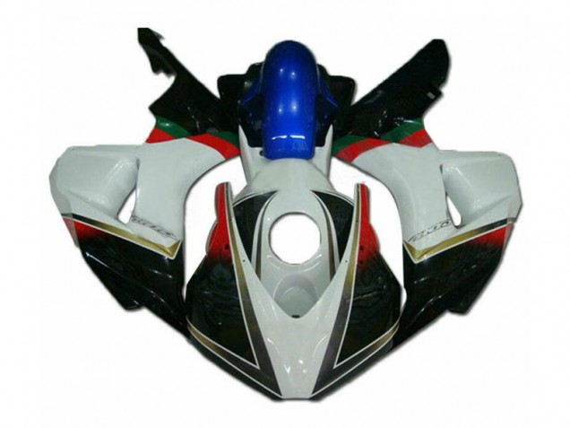 Honda CBR 1000 RR 06-07 Motorrad Verkleidungen - Weiß Schwarz Honda CBR 1000 RR 06-07 Motorrad Verkleidungen - Weiß Schwarz