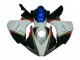 Honda CBR 1000 RR 06-07 Motorrad Verkleidungen - Weiß Schwarz Honda CBR 1000 RR 06-07 Motorrad Verkleidungen - Weiß Schwarz