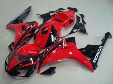 Honda CBR 1000 RR 06-07 Motorrad Vollverkleidung - Rot Schwarz