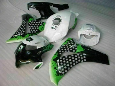 Honda CBR 1000 RR 08-11 Motorrad Verkleidung - Grün Weiß