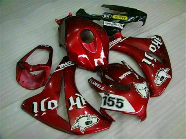 Honda CBR 1000 RR 08-11 Motorrad Verkleidung - Rot Honda CBR 1000 RR 08-11 Motorrad Verkleidung - Rot