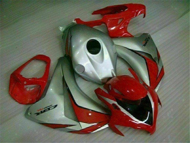 Honda CBR 1000 RR 08-11 Motorrad Verkleidung - Rot Silber