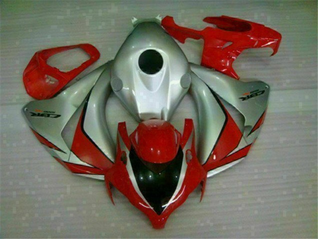 Honda CBR 1000 RR 08-11 Motorrad Verkleidung - Rot Silber