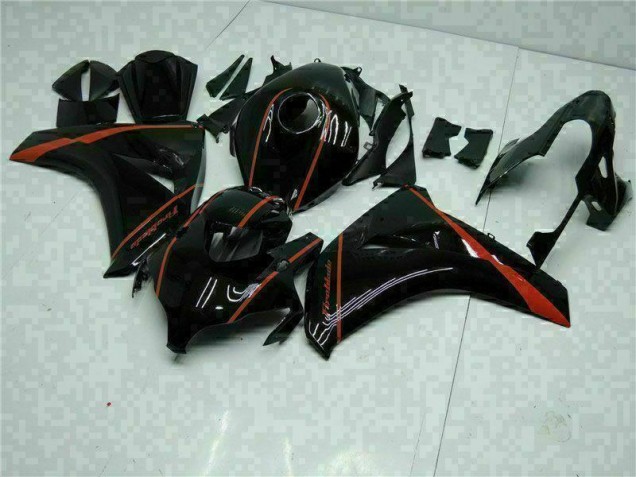 Honda CBR 1000 RR 08-11 Motorrad Verkleidung - Schwarz Honda CBR 1000 RR 08-11 Motorrad Verkleidung - Schwarz