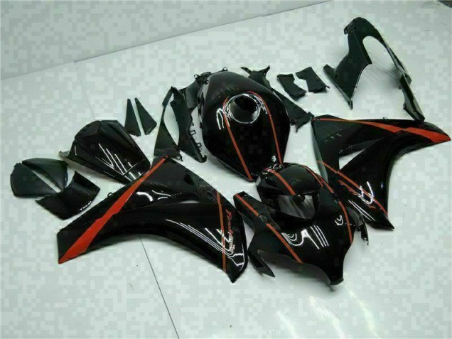 Honda CBR 1000 RR 08-11 Motorrad Verkleidung - Schwarz Honda CBR 1000 RR 08-11 Motorrad Verkleidung - Schwarz