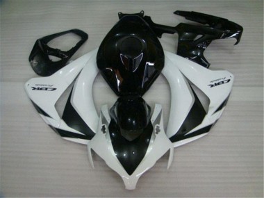 Honda CBR 1000 RR 08-11 Motorrad Verkleidung - Schwarz Weiß