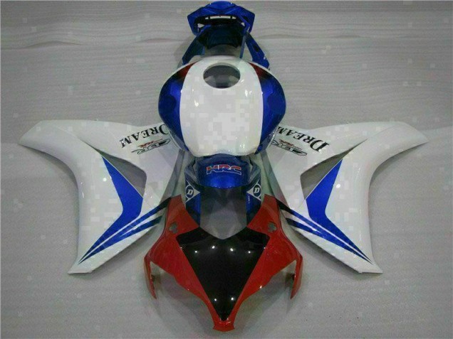 Honda CBR 1000 RR 08-11 Motorrad Verkleidung - Weiß Blau Honda CBR 1000 RR 08-11 Motorrad Verkleidung - Weiß Blau