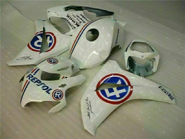 Honda CBR 1000 RR 08-11 Motorrad Verkleidung - Weiß Blau Repsol Honda CBR 1000 RR 08-11 Motorrad Verkleidung - Weiß Blau Repsol