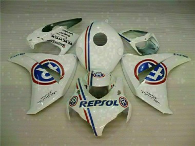 Honda CBR 1000 RR 08-11 Motorrad Verkleidung - Weiß Blau Repsol