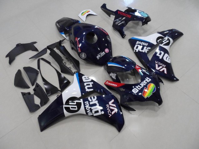 Honda CBR 1000 RR 08-11 Motorrad Verkleidungen - Dunkel blau HP Honda CBR 1000 RR 08-11 Motorrad Verkleidungen - Dunkel blau HP