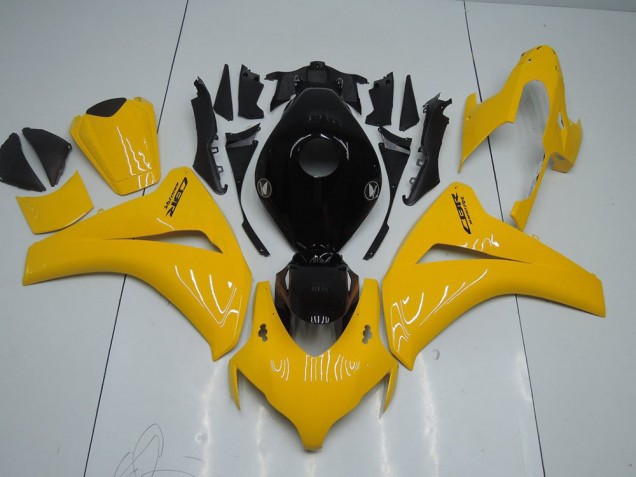 Honda CBR 1000 RR 08-11 Motorrad Verkleidungen - Gelb Und Schwarz Honda CBR 1000 RR 08-11 Motorrad Verkleidungen - Gelb Und Schwarz