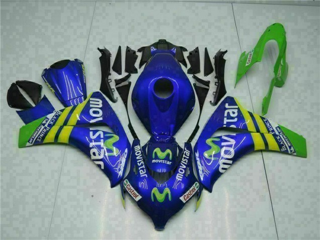 Honda CBR 1000 RR 08-11 Motorrad Verkleidungen - Grün Blau Honda CBR 1000 RR 08-11 Motorrad Verkleidungen - Grün Blau