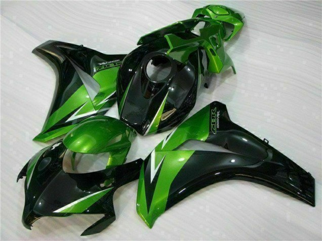 Honda CBR 1000 RR 08-11 Motorrad Verkleidungen - Grün Schwarz Honda CBR 1000 RR 08-11 Motorrad Verkleidungen - Grün Schwarz