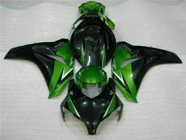 Honda CBR 1000 RR 08-11 Motorrad Verkleidungen - Grün Schwarz Honda CBR 1000 RR 08-11 Motorrad Verkleidungen - Grün Schwarz