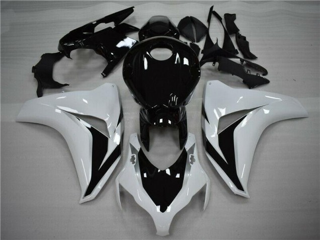 Honda CBR 1000 RR 08-11 Motorrad Verkleidungen Komplett Sets - Weiß Schwarz Honda CBR 1000 RR 08-11 Motorrad Verkleidungen Komplett Sets - Weiß Schwarz