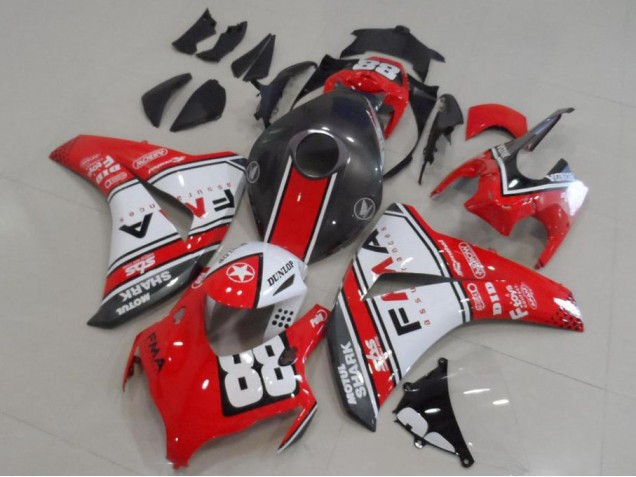Honda CBR 1000 RR 08-11 Motorrad Verkleidungen - Orange Fiamm 88 Honda CBR 1000 RR 08-11 Motorrad Verkleidungen - Orange Fiamm 88
