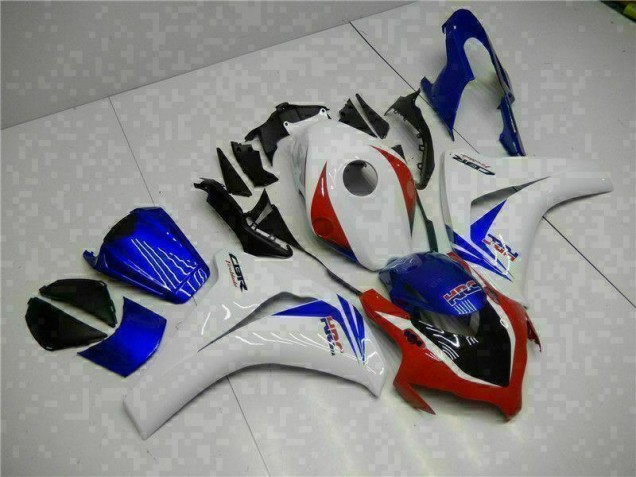 Honda CBR 1000 RR 08-11 Motorrad Verkleidungen & Plastik - Weiß Blau Honda CBR 1000 RR 08-11 Motorrad Verkleidungen & Plastik - Weiß Blau