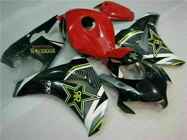 Honda CBR 1000 RR 08-11 Motorrad Verkleidungen - Rot Schwarz Honda CBR 1000 RR 08-11 Motorrad Verkleidungen - Rot Schwarz