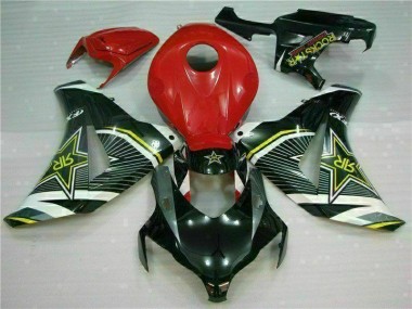 Honda CBR 1000 RR 08-11 Motorrad Verkleidungen - Rot Schwarz