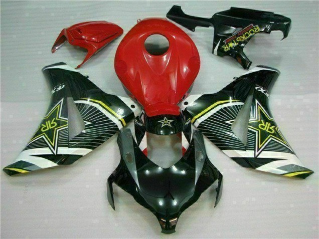 Honda CBR 1000 RR 08-11 Motorrad Verkleidungen - Rot Schwarz Honda CBR 1000 RR 08-11 Motorrad Verkleidungen - Rot Schwarz