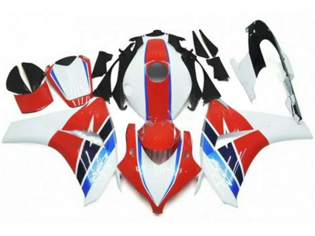 Honda CBR 1000 RR 08-11 Motorrad Verkleidungen - Rot Weiß Honda CBR 1000 RR 08-11 Motorrad Verkleidungen - Rot Weiß