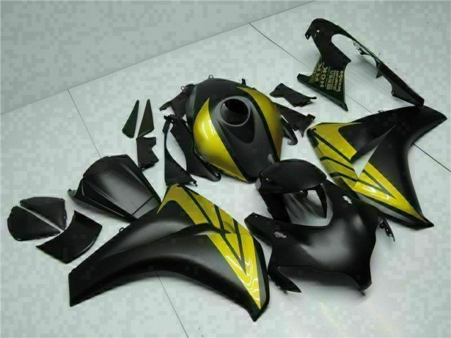 Honda CBR 1000 RR 08-11 Motorrad Verkleidungen - Schwarz Gold Honda CBR 1000 RR 08-11 Motorrad Verkleidungen - Schwarz Gold