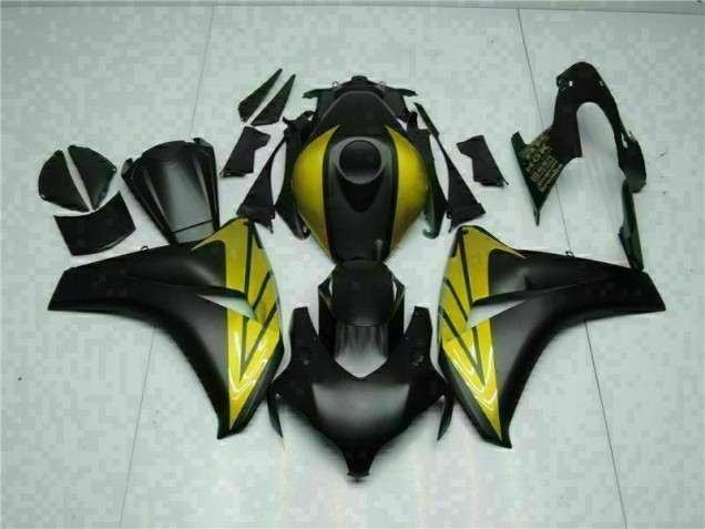 Honda CBR 1000 RR 08-11 Motorrad Verkleidungen - Schwarz Gold Honda CBR 1000 RR 08-11 Motorrad Verkleidungen - Schwarz Gold