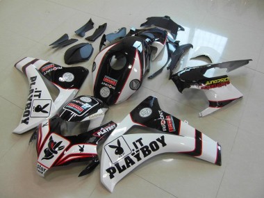 Honda CBR 1000 RR 08-11 Motorrad Verkleidungen - Schwarz Playboy