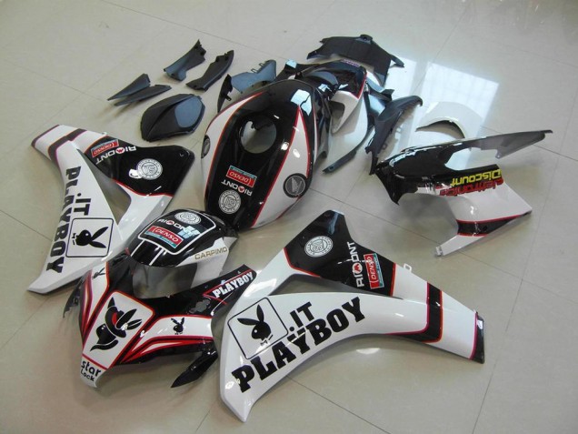 Honda CBR 1000 RR 08-11 Motorrad Verkleidungen - Schwarz Playboy Honda CBR 1000 RR 08-11 Motorrad Verkleidungen - Schwarz Playboy