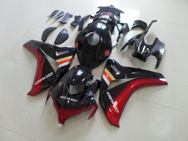 Honda CBR 1000 RR 08-11 Motorrad Verkleidungen - Schwarz Rot Mugen Honda CBR 1000 RR 08-11 Motorrad Verkleidungen - Schwarz Rot Mugen