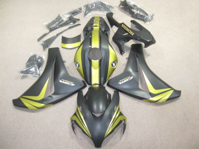 Honda CBR 1000 RR 08-11 Motorrad Verkleidungen - Schwarz Weiß Grün Honda CBR 1000 RR 08-11 Motorrad Verkleidungen - Schwarz Weiß Grün