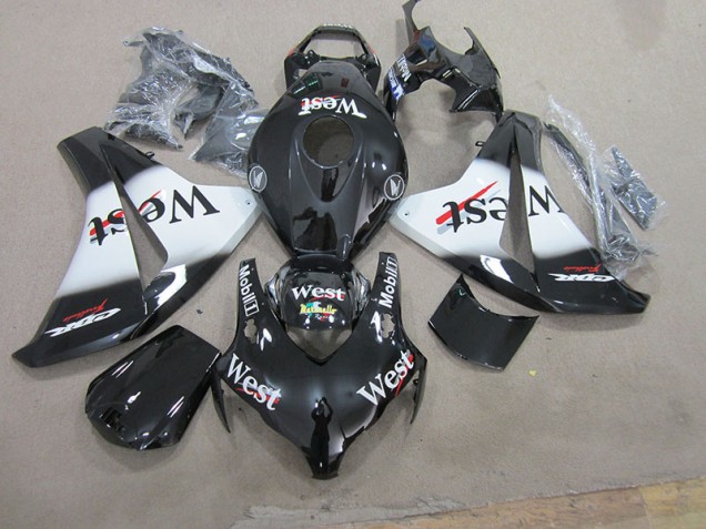 Honda CBR 1000 RR 08-11 Motorrad Verkleidungen - Schwarz West Honda CBR 1000 RR 08-11 Motorrad Verkleidungen - Schwarz West