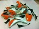 Honda CBR 1000 RR 08-11 Motorrad Verkleidungen - Silber Orange Honda CBR 1000 RR 08-11 Motorrad Verkleidungen - Silber Orange