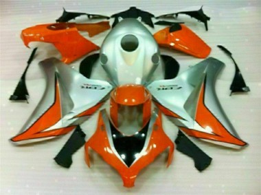 Honda CBR 1000 RR 08-11 Motorrad Verkleidungen - Silber Orange