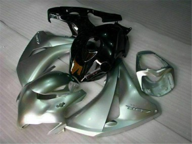 Honda CBR 1000 RR 08-11 Motorrad Verkleidungen - Silber Schwarz