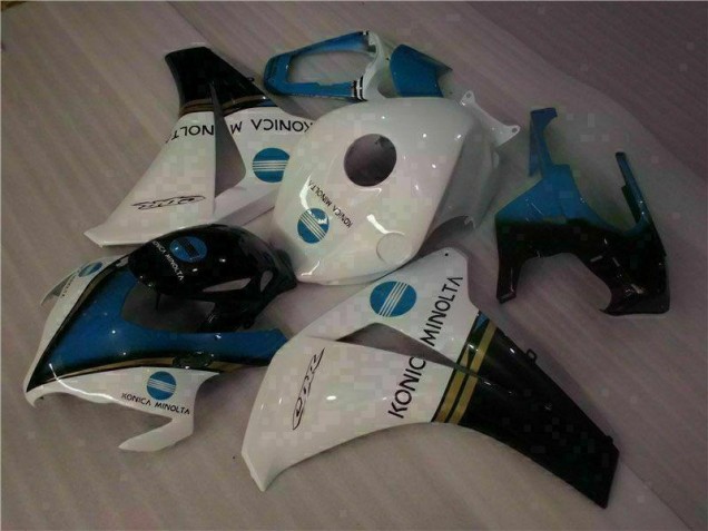 Honda CBR 1000 RR 08-11 Motorrad Verkleidungen - Weiß Blau Honda CBR 1000 RR 08-11 Motorrad Verkleidungen - Weiß Blau