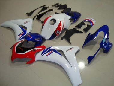 Honda CBR 1000 RR 08-11 Motorrad Verkleidungen - Weiß Blau Rot HRC