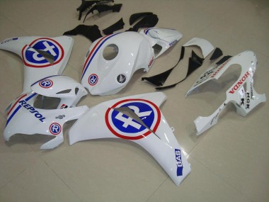 Honda CBR 1000 RR 08-11 Motorrad Verkleidungen - Weiß Repsol